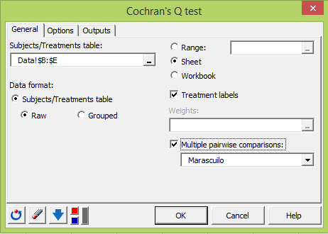 dialog box cochran dialog box cochran
