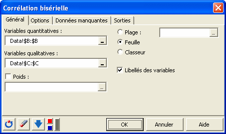 boite de dialogue correlation biserielle boite de dialogue correlation biserielle