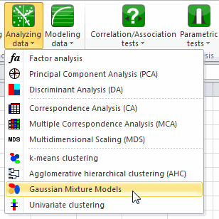 menu mixture models menu mixture models