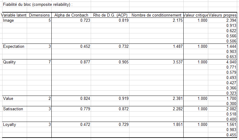 xlstat plspm marketing résultats 1