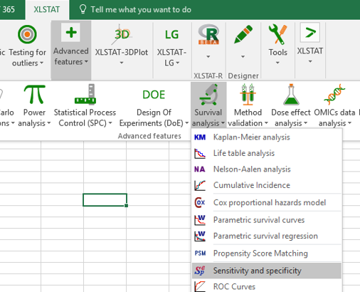 Survival Analysis / Sensitivity - Specificity