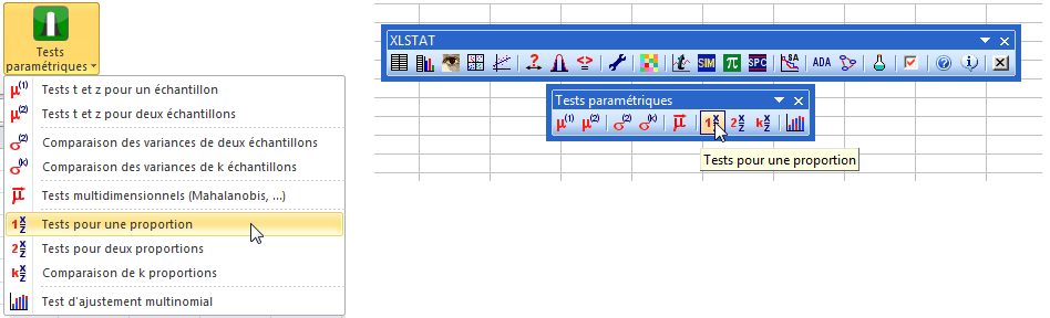 F-test using XLSTAT - Statistics Excel