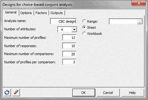 Designs Choice-based conjoint analysis 2