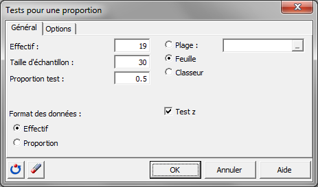 F-test using XLSTAT - Statistics Excel