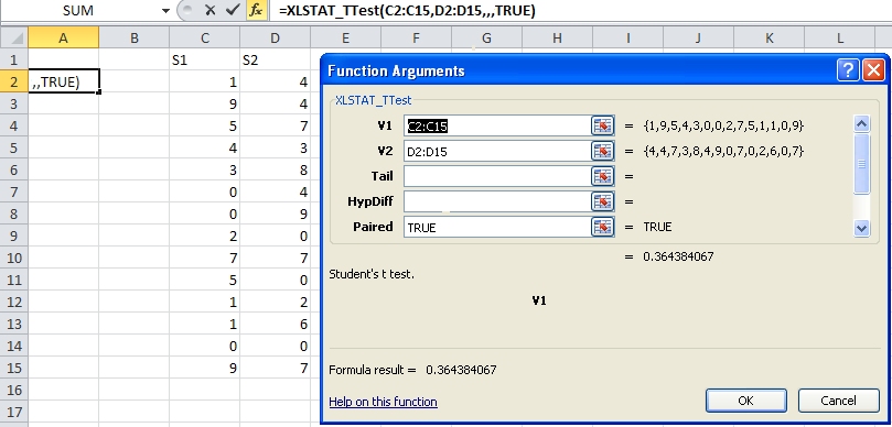 function arguments